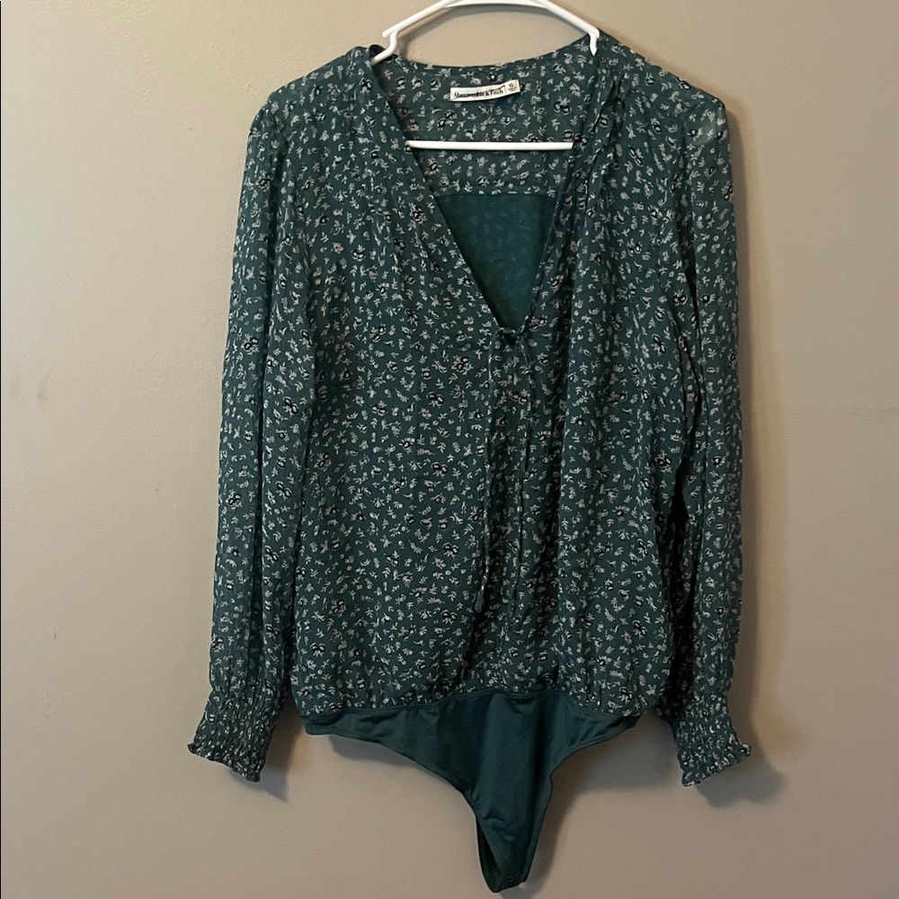 Abercrombie Floral Bodysuit